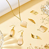 BENECREAT 20Pcs 5 Style Brass Pendants KK-BC0008-10-5