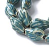 Ocean Series Handmade Porcelain Beads PORC-R002-04I-3