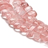 Cherry Quartz Glass Beads Strands G-Q167-B20-01-4