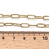 4MM 304 Stainless Steel Textured Paperclip Chain Necklaces for Man and Women SA-CBAB767-10G-5