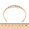 304 Stainless Steel Cuff Bangles for Women BJEW-Z087-08G-5