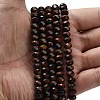 Natural Tiger Eye Beads Strands G-Z111-A02-05-2