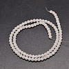 Natural White Jade Round Bead Strands G-P072-08-8mm-2