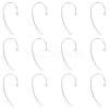 Unicraftale 12Pcs Brass Ear Cuff Findings FIND-UN0002-16P-1