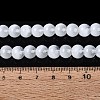 Transparent Glass Imitation Cat Eye Beads Strands GLAA-Q110-01B-01-4