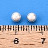 925 Sterling Silver Beads STER-T002-232S-4mm-2