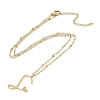 304 Stainless Steel Pendant Necklaces LS-NJEW-H029-02G-S-2