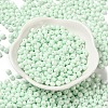 6/0 Opaque Baking Paint Glass Seed Beads SEED-M012-02A-15-2