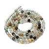 Natural Green Lodolite Quartz/Garden Quartz Beads Strands G-B090-A16-03-3