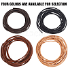 5M Round Braided Cowhide Letter Cord WL-GF0001-34B-01-7