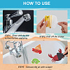 2Sets 20Pcs Sea Animal PVEA Bathtub Non-Slip Stickers AJEW-CN0004-08-5