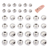 Unicraftale 36Pcs 3 Style 201 Stainless Steel Beads STAS-UN0045-50-1