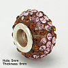 Resin Rhinestone European Beads GPDL-C004-06S-2