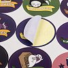 Halloween Theme Plastic Stickers STIC-C009-01K-3