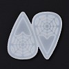 DIY Teardrop with Spider Web Pendants Silicone Molds DIY-D060-11-4