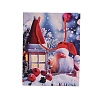 Christmas Paper Gnome Printed Tote Bags ABAG-P015-01B-3