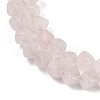 Natural Rose Quartz Beads Strands G-A257-A06-01-4