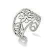 304 Stainless Steel Cuff Open Ring Setting SA-CBA37BC-13P-1