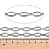 201 Stainless Steel Oval Link Chains CHS-H118-14P-2