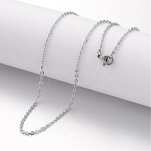 304 Stainless Steel Necklace MAK-K004-20P