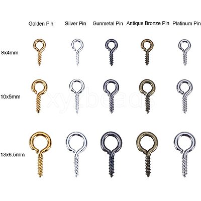 Iron Screw Eye Pin Peg Bails IFIN-PH0019-01-1