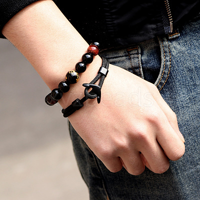Polyester Cord Multi-strand Bracelets BJEW-F352-05B-01-1