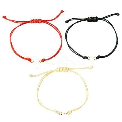 Braided Waxed Polyester Cord X1-AJEW-JB01153-03-1