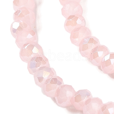 Baking Electroplate Glass Beads Strands DGLA-A039-J2MM-B14-1