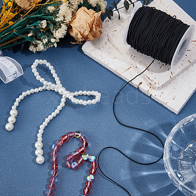 100M Polyester Round Elastic Cords OCOR-CY0003-40B-02-1