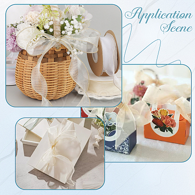 1Bag Organza Ribbon ORIB-CY0001-04A-1