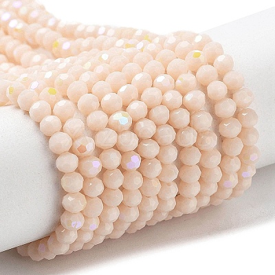Opaque Glass Beads Strands EGLA-A035-P3mm-L05-1
