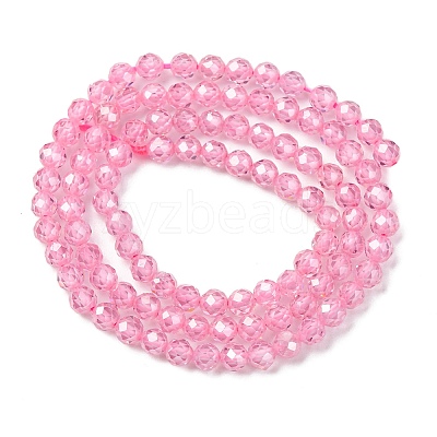 Cubic Zirconia Beads Strands G-G792-47-12C-1