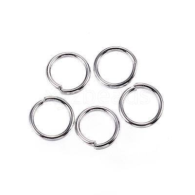 Tarnish Resistant 304 Stainless Steel Open Jump Rings STAS-D448-097P-6mm-1