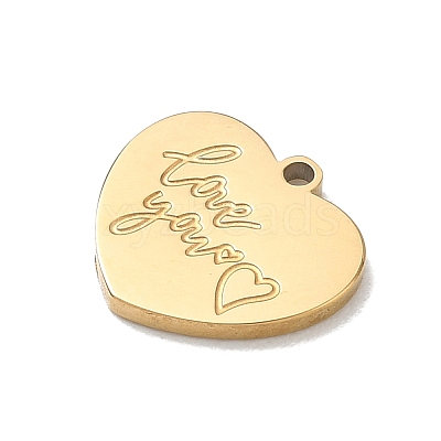 304 Stainless Steel Charms SA-CBA2714-04A-G-1