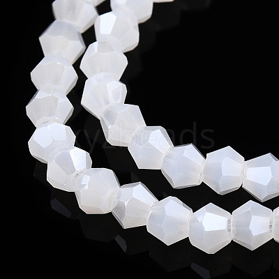 Imitation Jade Electroplate Glass Beads Strands LS-EGLA-A039-J2mm-A06-1
