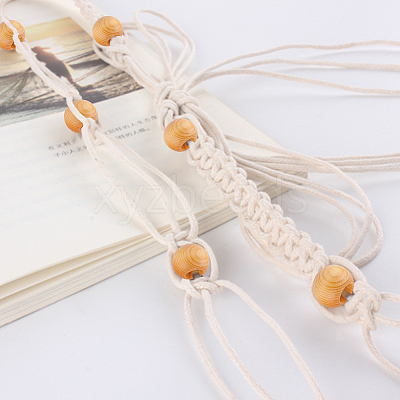 3 Styles Wood Beads WOOD-AN0001-02-1