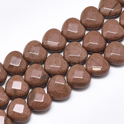 Synthetic Goldstone Beads Strands G-S357-E01-18-1