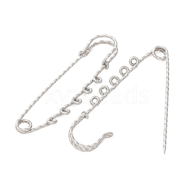 304 Stainless Steel Safety Pins Brooch Findings STAS-C181-01D-P-1