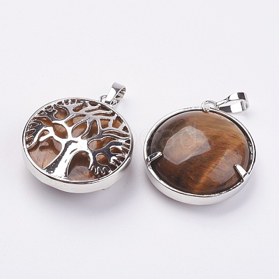 Natural & Synthetic Mixed Stone Pendants KK-K216-A-1