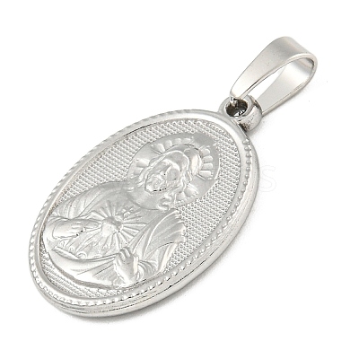 Non-Tarnish 304 Stainless Steel Pendants STAS-B071-02A-06P-1