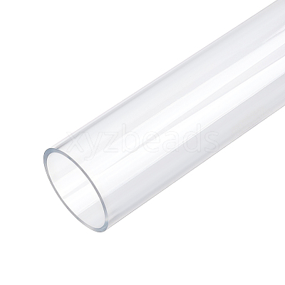Transparent Acrylic Pipe AJEW-WH0475-51H-1