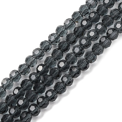 Imitation Austrian Crystal Bead Strands G-M181-4mm-20A-1-1
