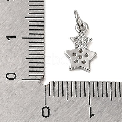 Rack Plating Brass Pendants KK-M271-05P-1
