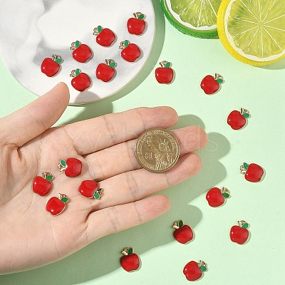 20Pcs Alloy Enamel Charms ENAM-YW0006-68-1