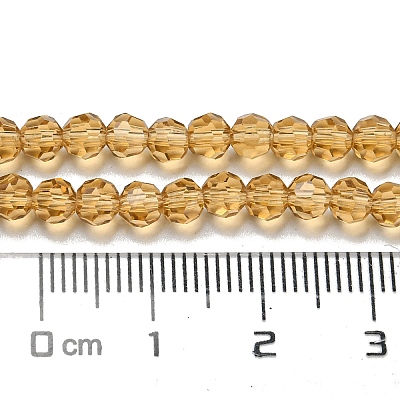 Transparent Glass Beads Strands EGLA-A035-T4mm-D17-1