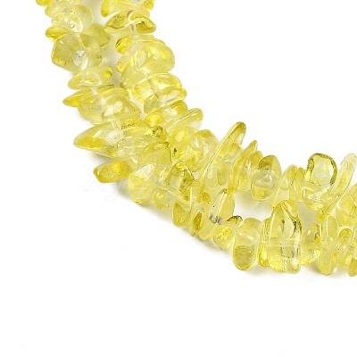 Transparent Glass Beads Strands GLAA-Z009-01C-1