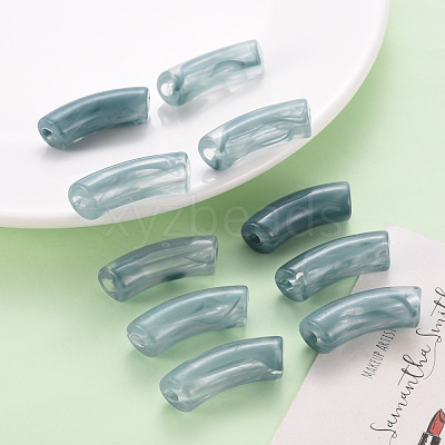 Acrylic Beads MACR-S372-001B-02-1