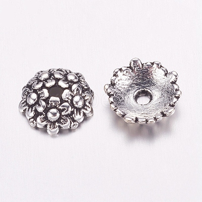 Tibetan Style Bead Caps LS-LF1650Y-NF-1