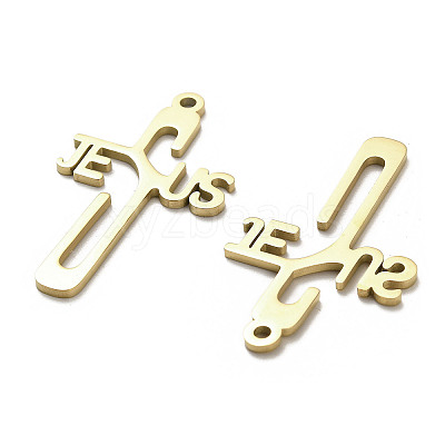 304 Stainless Steel Pendants STAS-B054-03G-1