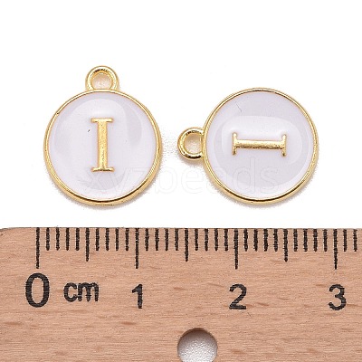 Golden Plated Alloy Charms LS-ENAM-S118-01I-1